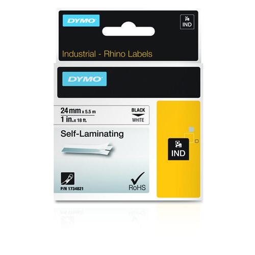 DYMO 24mm RHINO Self-Laminating Vinyl tape labelprinter-tape - Image 2