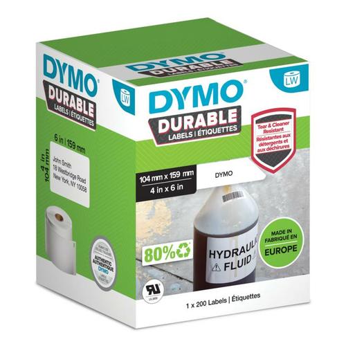 DYMO Durable Wit Zelfklevend printerlabel - Image 1