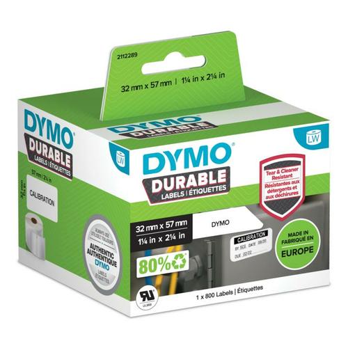 DYMO Durable Wit Zelfklevend printerlabel - Image 1