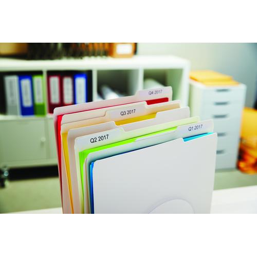 DYMO LW - Labels voor hangmappen - 12 x 50 mm - S0722460 - Image 8