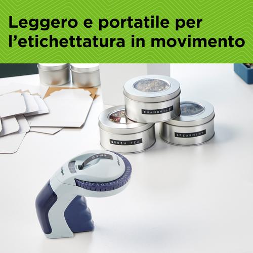 DYMO Omega labelmaker voor reliëfdruk | Kleine Lettertang met draaiklikwiel en ergonomisch ontwerp | Voor thuis, doe-het-zelven en knutselen (£/€, Ä, Ö & Ü) - Image 2