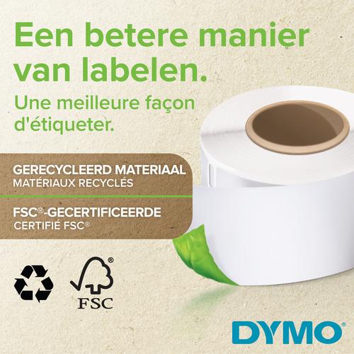 DYMO originele kleine LabelWriter multifunctionele labels | 19 mm x 51 mm | 500 zelfklevende etiketten | Gemakkelijk te verwijderen labels | voor de LabelWriter labelprinters | Gemaakt in Europa - Image 4