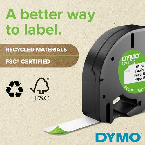 DYMO S0718850 labelprinter-tape Zwart op wit - Image 3
