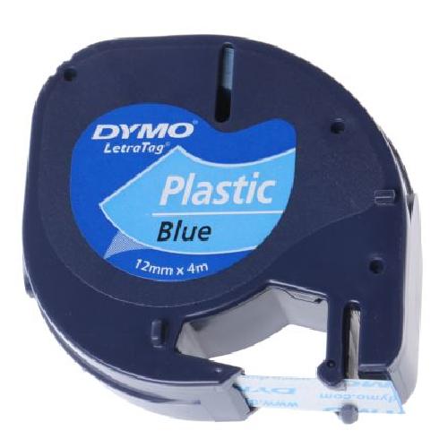 DYMO S0721650 labelprinter-tape Zwart op blauw - Image 1