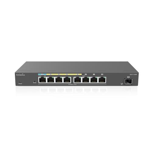 EnGenius EXT1109P netwerk-switch L2 Gigabit Ethernet (10/100/1000) Power over Ethernet (PoE) Grijs - Image 1