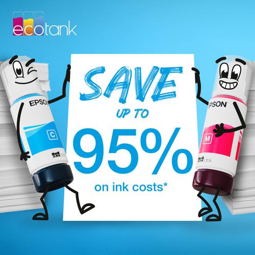 Epson 102 EcoTank Yellow ink bottle - Image 4