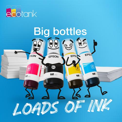 Epson 102 EcoTank Yellow ink bottle - Image 5