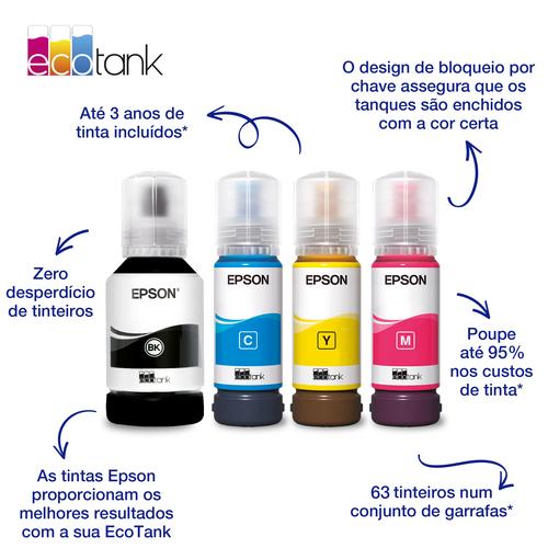 Epson 102 EcoTank Yellow ink bottle - Image 7