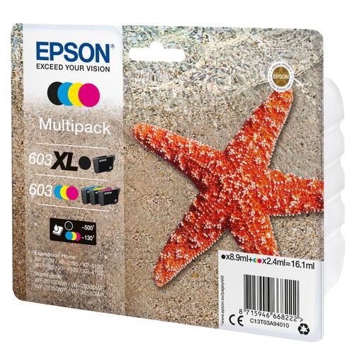 Epson 603 XL inktcartridge 1 stuk(s) Origineel Hoog (XL) rendement Zwart, Cyaan, Magenta, Geel - Image 2