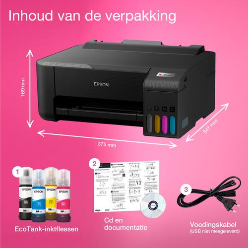 Epson EcoTank ET-1810 A4 Wi-Fi-printer met inkttank, inclusief tot 3 jaar inkt - Image 4