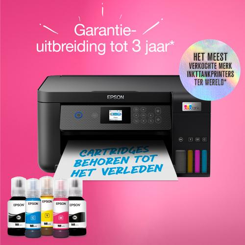 Epson EcoTank ET-2851 A4 multifunctionele Wi-Fi-printer met inkttank, inclusief tot 3 jaar inkt - Image 5