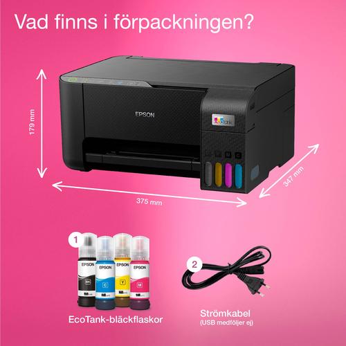 Epson EcoTank ET-2865 A4 multifunctionele Wi-Fi-printer met inkttank, inclusief tot 3 jaar inkt - Image 6