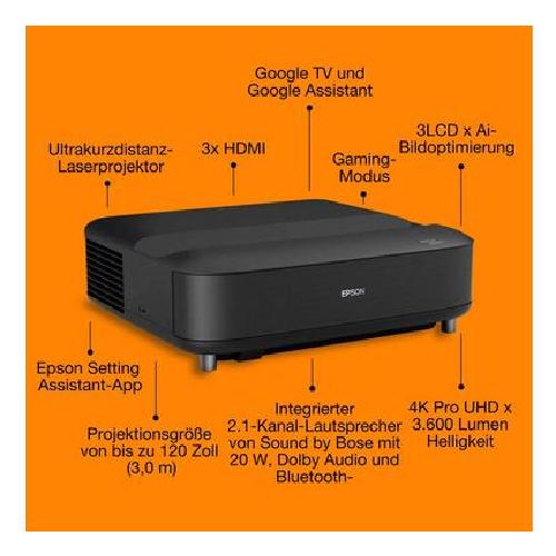 Epson EH-LS670B Projector met normale projectieafstand 3LCD UHD 4K (3840x2160) Zwart - Image 10