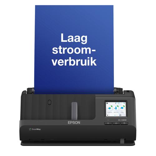 Epson ES-C320W compacte A4-documentscanner met Wi-Fi-connectiviteit en U-traject - Image 2