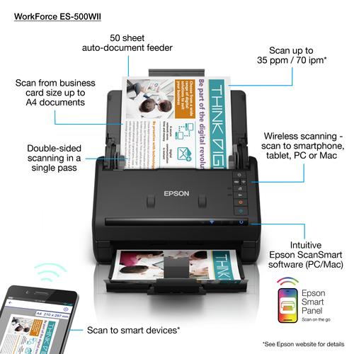 Epson WorkForce ES-500WII - Image 5