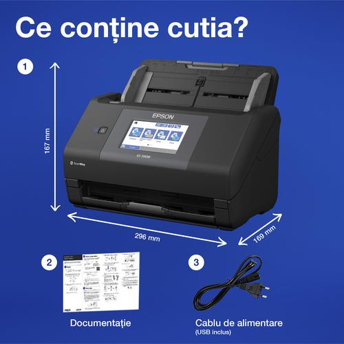 Epson WorkForce ES-590W Paginascanner 600 x 600 DPI A4 Zwart - Image 3