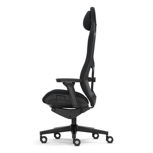 Fractal Design FD-CH-RE1A-01 gamestoel PC-gamestoel Gecapitonneerde zitting Zwart - Image 4