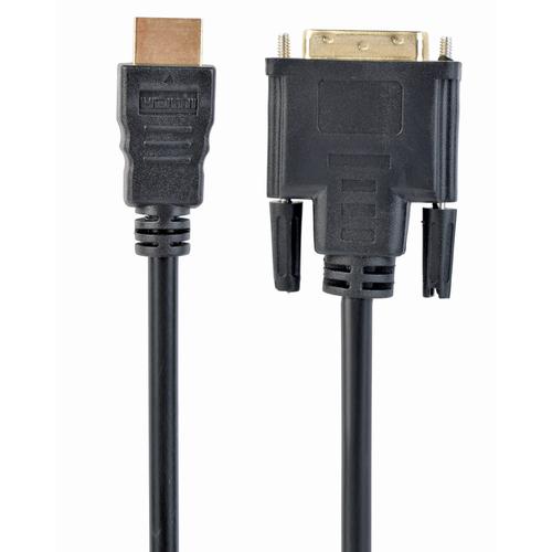 Gembird 1.8m, HDMI/DVI, M/M 1,8 m DVI-D Zwart - Image 1