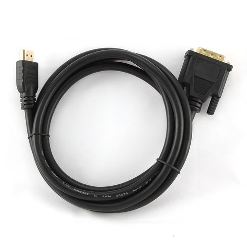 Gembird 1.8m, HDMI/DVI, M/M 1,8 m DVI-D Zwart - Image 3