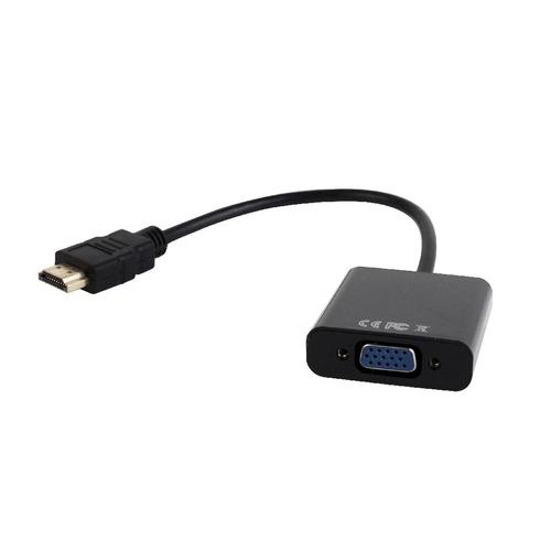 Gembird A-HDMI-VGA-03 video kabel adapter 0,15 m HDMI Type A (Standaard) VGA (D-Sub) Zwart - Image 1