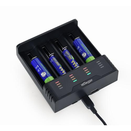 Gembird BC-USB-02 batterij-oplader Huishoudelijke batterij - Image 4
