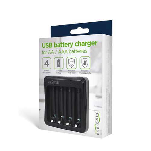 Gembird BC-USB-03 batterij-oplader Batterijlader - Image 4