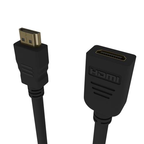 Gembird CC-HDMI4X-0.5M HDMI kabel 0,5 m HDMI Type A (Standaard) Zwart - Image 2