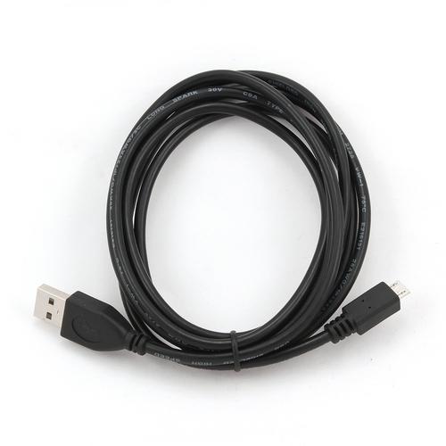 Gembird CCP-MUSB2-AMBM-10 USB-kabel USB 2.0 3 m Micro-USB B USB A Zwart - Image 3