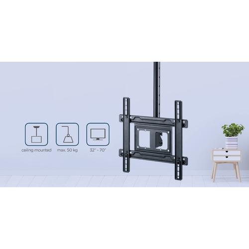 Gembird CM-70ST-01 tv-bevestiging 177,8 cm (70") Zwart - Image 8