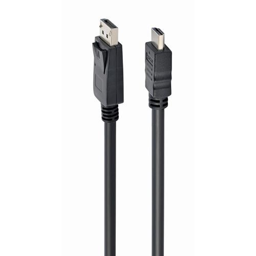 Gembird DisplayPort - HDMI, 1m HDMI Type A (Standaard) Zwart - Image 1