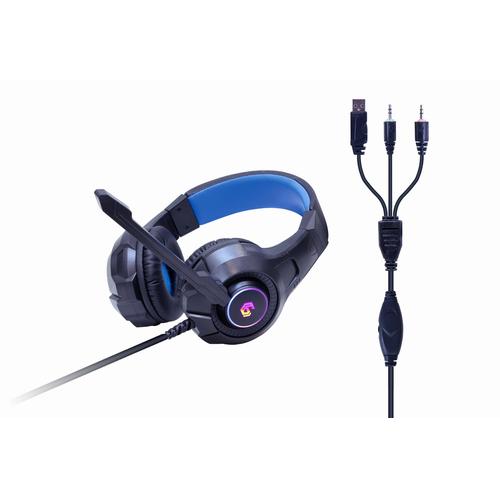 Gembird GGS-UMGL4-02 toetsenbord Inclusief muis Gamen USB QWERTY Amerikaans Engels Zwart - Image 4