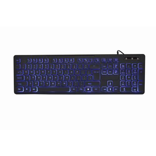 Gembird KB-UML3-02 toetsenbord Thuis/Werk USB QWERTY Amerikaans Engels Zwart - Image 1