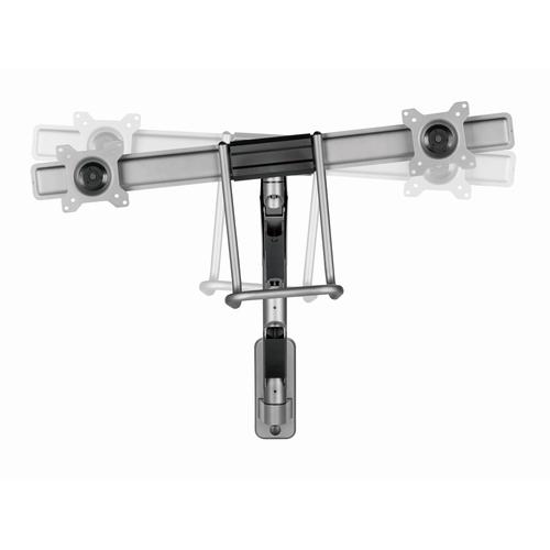 Gembird Laikiklis Adjustable wall 2-display mounting arm 17-32inch iki 8kg - Image 8