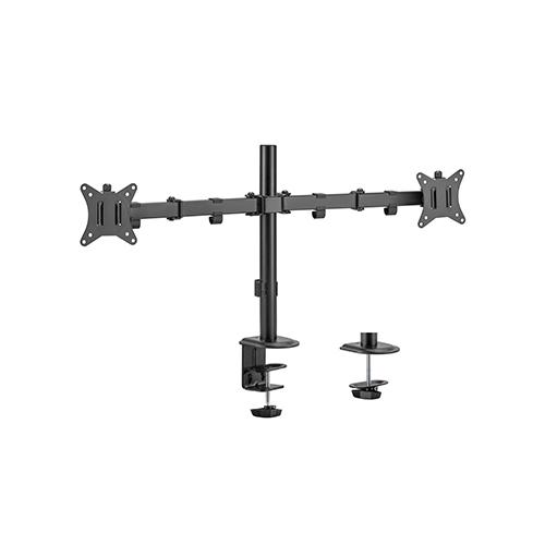 Gembird MA-D2-01 flat panel bureau steun 81,3 cm (32") Zwart - Image 2