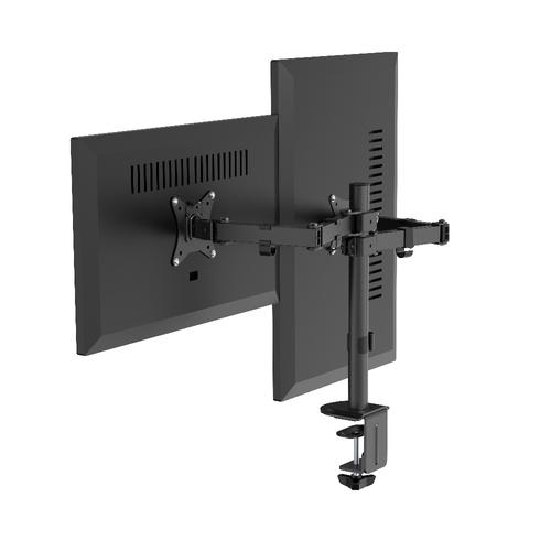 Gembird MA-D2-03 flat panel bureau steun 81,3 cm (32") Zwart - Image 2