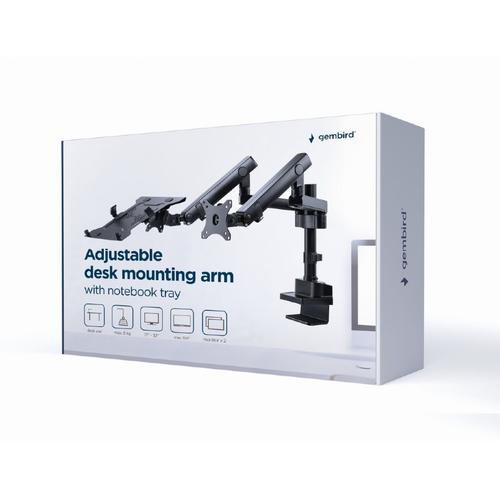 Gembird MA-DA3-02 flat panel bureau steun 81,3 cm (32") Zwart - Image 7