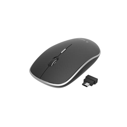 Gembird MUSW-4BSC-01 muis Ambidextrous RF Wireless + USB Type-C Optisch 1600 DPI - Image 3