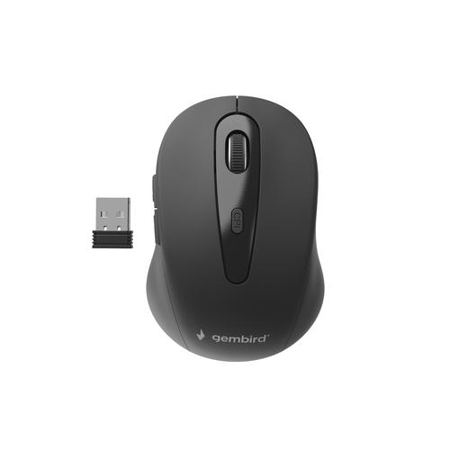 Gembird MUSW-6B-01 muis Kantoor Rechtshandig RF Draadloos Optisch 1600 DPI - Image 1