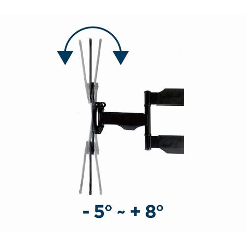 Gembird WM-55ST-01 tv-bevestiging 139,7 cm (55") Staal - Image 2