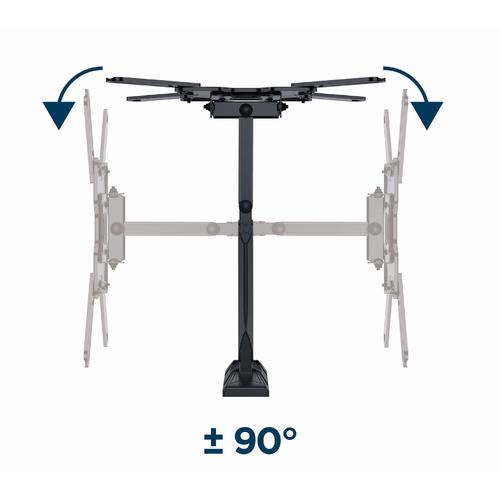 Gembird WM-55ST-01 tv-bevestiging 139,7 cm (55") Staal - Image 3