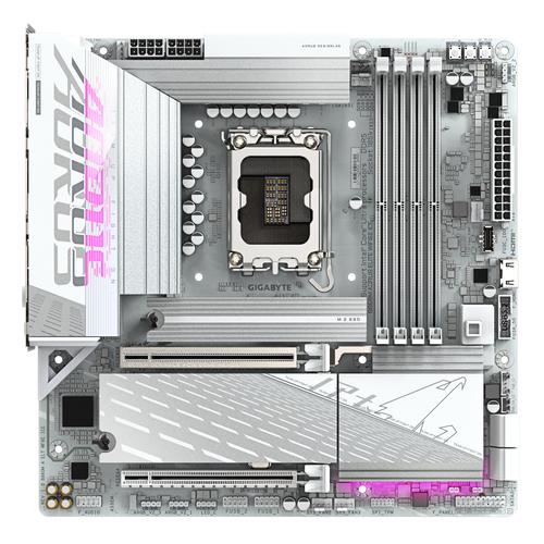 GIGABYTE B860M AORUS ELITE WF6E ICE Intel B860 LGA 1851 (Socket V1) micro ATX - Image 2