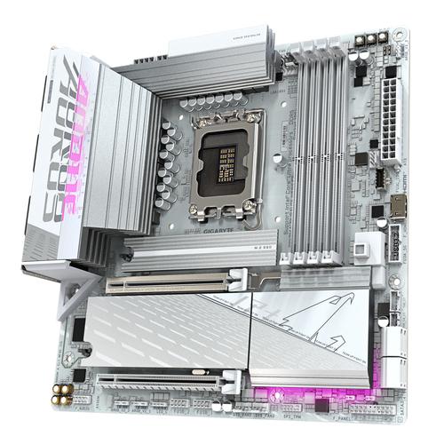 GIGABYTE B860M AORUS ELITE WF6E ICE Intel B860 LGA 1851 (Socket V1) micro ATX - Image 4
