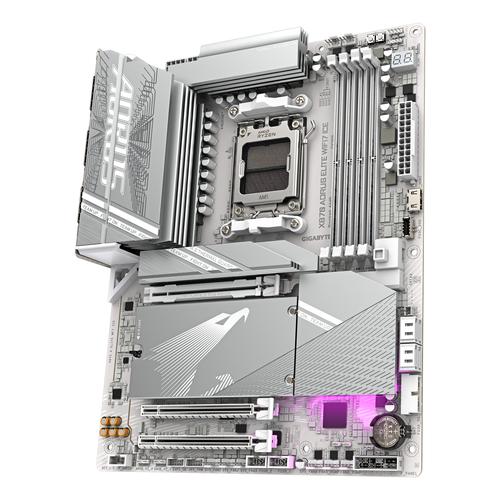 GIGABYTE X870 AORUS ELITE WIFI7 ICE AMD X870 Socket AM5 ATX - Image 4