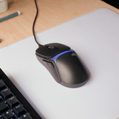 Glorious Gaming - bekabelde gamingmuis Model O3 - Ultralicht 54 g, optische knoppen met klikrate van 130M, 30K DPI BAMF 3.0-sensor, 750 IPS-tracking, 50G-versnelling, ondersteunt elk griptype - Zwart - Image 3