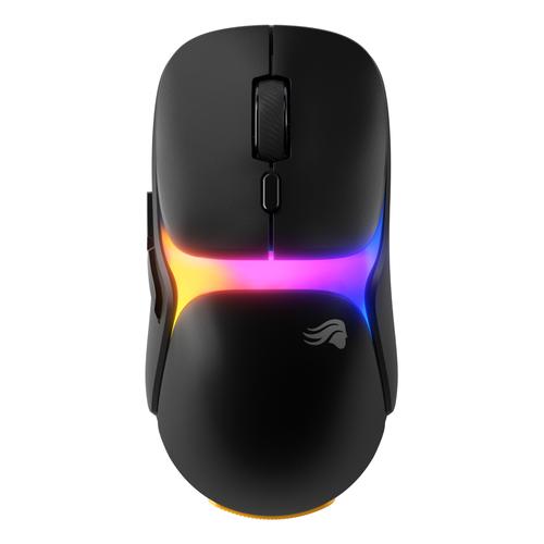 Glorious Gaming - draadloze gamingmuis Model O3 - Uitwisselbaar InfinitePlay-batterijsysteem, 8k polling, 130M click optische schakelaars, licht gewicht van 66 g, 30K DPI optische sensor, RGB - Zwart - Image 1