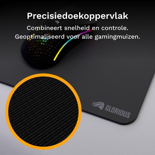 Glorious Gaming GLO-MP2-CLTH-EGL-XL-BLK muismat Game-muismat Zwart - Image 9