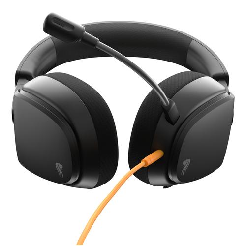 Glorious Gaming Glorious GHS Eternal - Stereo gaming headset voor pc, PS5, PS4, Xbox, Switch - Custom-tuned gekantelde drivers, verstelbare kristalheldere afneembare mic, 3,5 mm - Duurzaam dag/nacht comfort - Zwart - Image 2