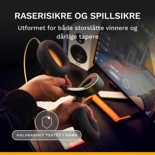 Glorious Gaming Glorious GHS Eternal - Stereo gaming headset voor pc, PS5, PS4, Xbox, Switch - Custom-tuned gekantelde drivers, verstelbare kristalheldere afneembare mic, 3,5 mm - Duurzaam dag/nacht comfort - Zwart - Image 8