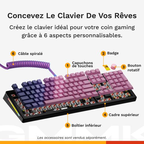 Glorious Gaming GMMK 3 100% Prebuilt toetsenbord Gamen USB QWERTY Amerikaans Engels Zwart - Image 6