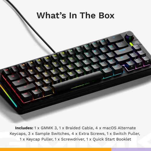Glorious Gaming GMMK 3 65% Prebuilt toetsenbord Gamen USB QWERTY Amerikaans Engels Zwart - Image 2
